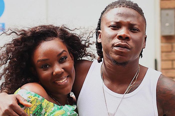 Stonebwoy and wife, dr Louisa Setakla