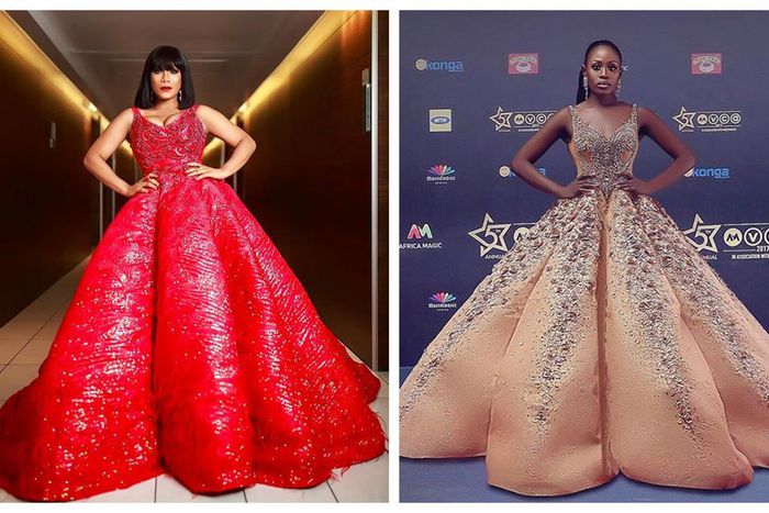 2 times Zynnell Zuh channelled Nana Akua Addo on the red carpet