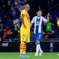 Wu Lei (C) became the first Chinese player to score against Barcelona during Espanyol's 2-2 draw on Saturday