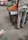 Disturbing photos show vegetable vendor collecting them from a dirty gutter
