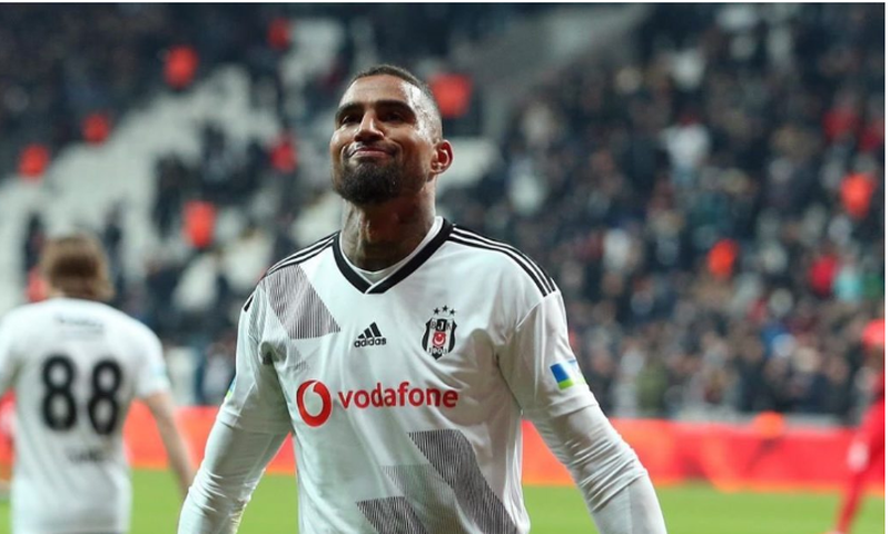 Kevin-Prince-Boateng scores for Besiktas