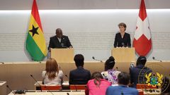 Switzerland President speaks Twi to address Akufo-Addo