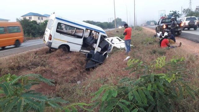 Accident on Tema motorway