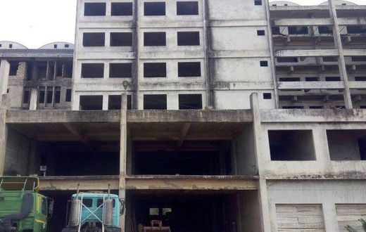 Uncompleted Maternity and Children’s Block at Komfo Anokye Teaching Hospital