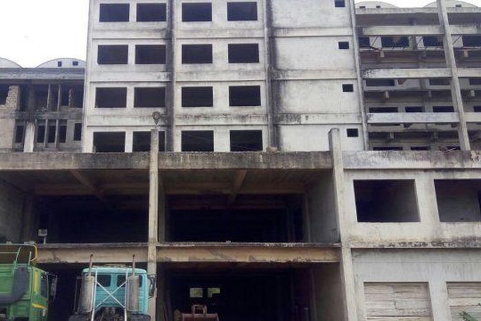 Uncompleted Maternity and Children’s Block at Komfo Anokye Teaching Hospital