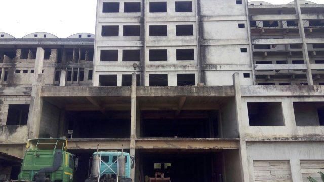 Abandoned Komfo Anokye Teaching Hospital