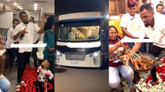 Obofour parties on $120,000 Coachmen Mirada