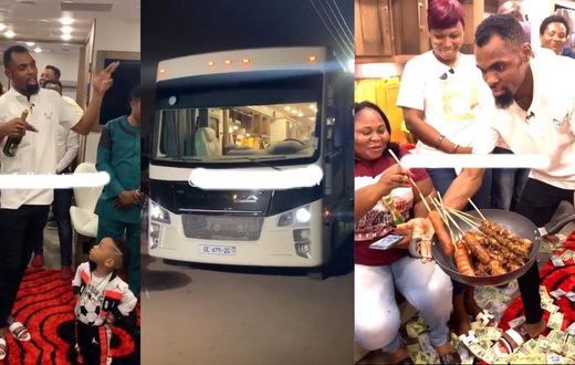 Obofour parties on $120,000 Coachmen Mirada