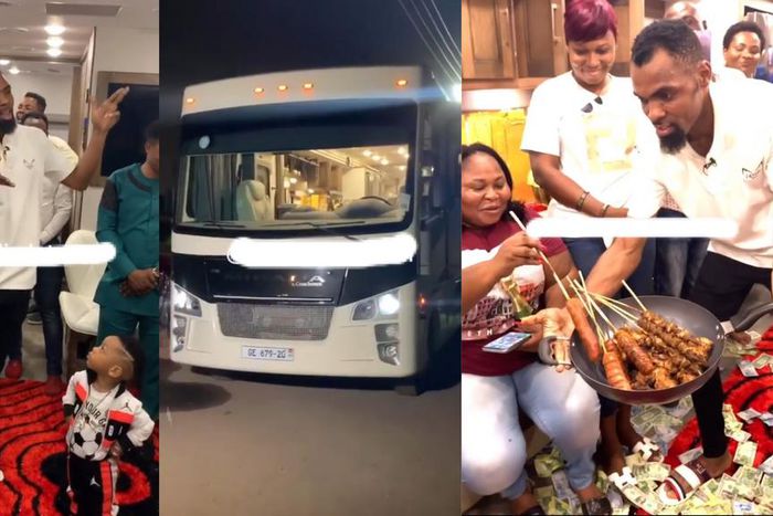 Obofour parties on $120,000 Coachmen Mirada