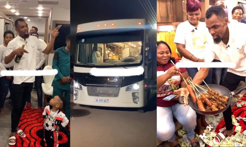 Obofour parties on $120,000 Coachmen Mirada