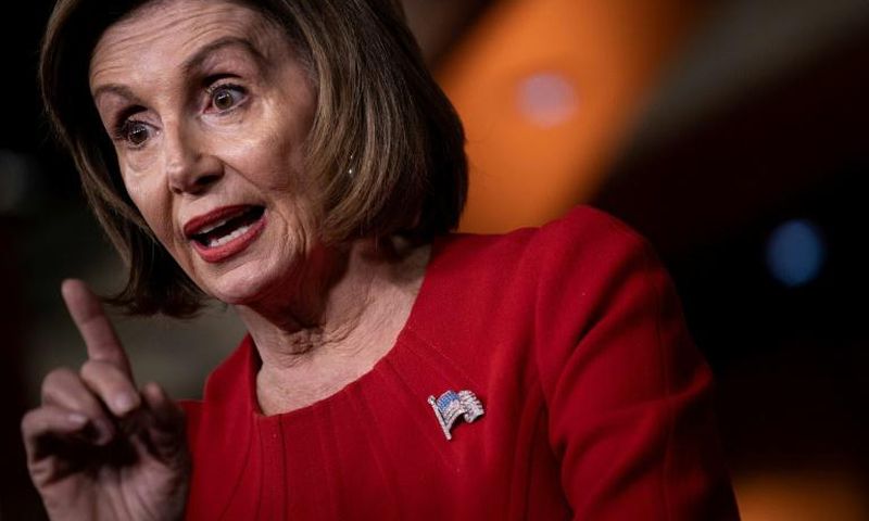 Speaker of the House Nancy Pelosi told reporters she hoped the Senate would move quickly if the House approves the USMCA