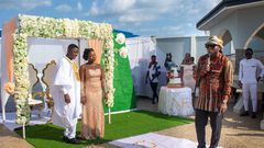 Pulse Ghana's Entertainment editor ,David Mawuli ties the knot in a beautiful ceremony