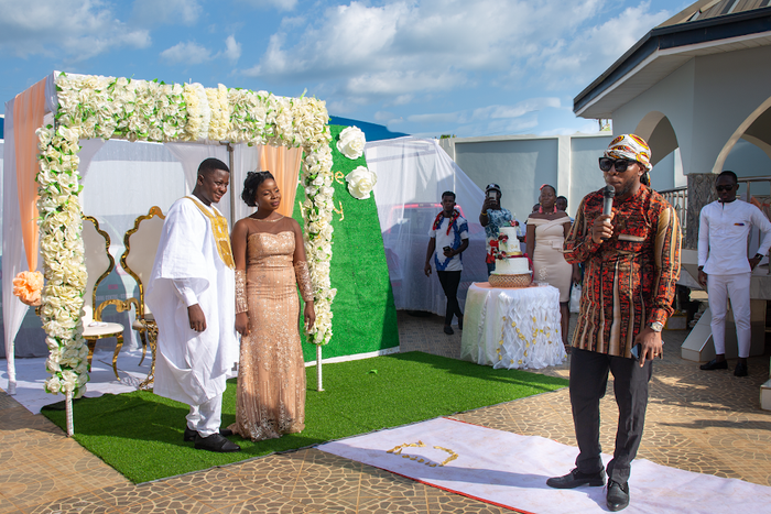 Pulse Ghana's Entertainment editor ,David Mawuli ties the knot in a beautiful ceremony