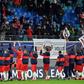 Leipzig played their 3-0 UEFA Champions League win over Tottenham in front of fans before closing the Red Bull Arena to supporters for the weekend