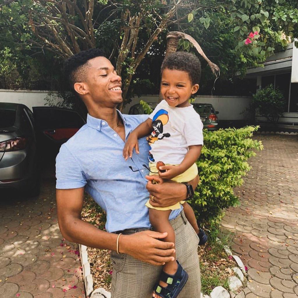 KiDi and his son
