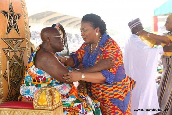 Nana Addo Dankwa Akufo-Addo and wife Rebecca