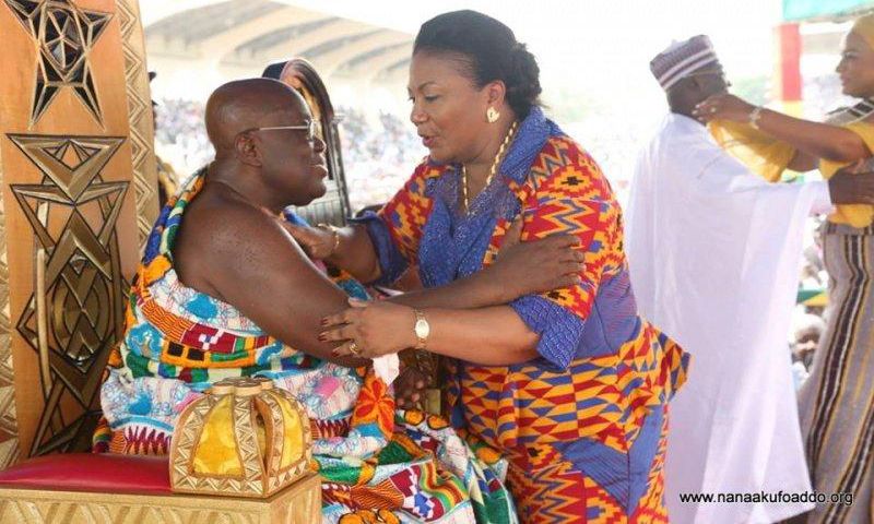 Nana Addo Dankwa Akufo-Addo and wife Rebecca