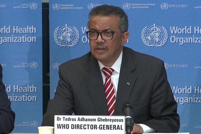Dr Tedros Adhanom Ghebreyesus, the head of World Health Organisation (WHO)