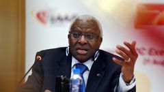 Lamine Diack is accused of turning a blind eye to Russian doping in return for payment