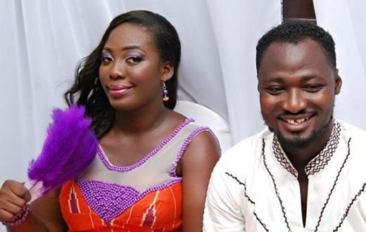 Funny Face and Ex-wife Elizabeth Nana Adjoa Ntim