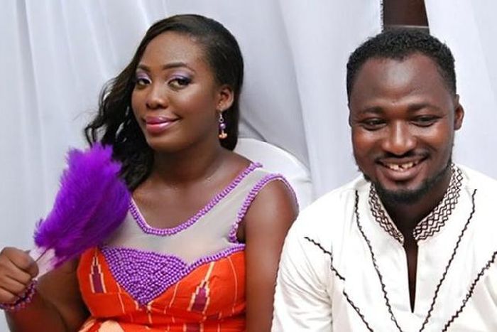 Funny Face and Ex-wife Elizabeth Nana Adjoa Ntim