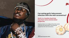 Fact-checking Freedom Jacob Caesar: Garlic cure for coronavirus not medically proven