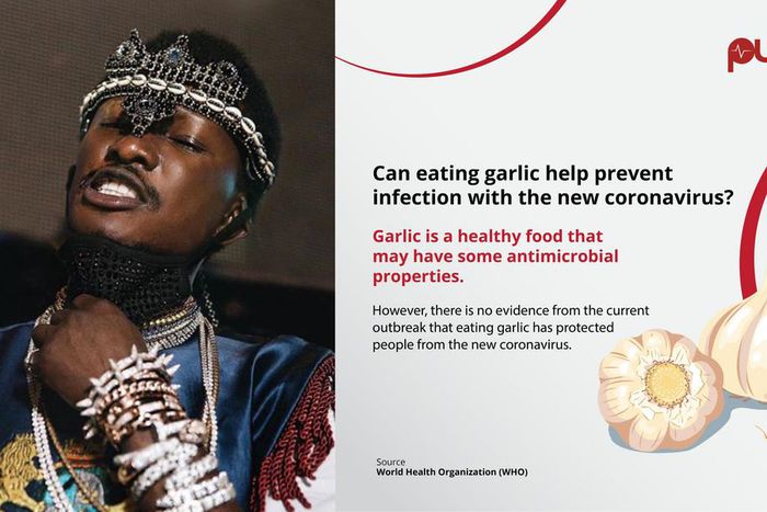 Fact-checking Freedom Jacob Caesar: Garlic cure for coronavirus not medically proven