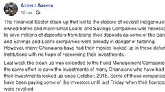 “Is this fair, Your Excellency?” – Vitus Azeem poses 10 head-cracking questions to Akufo Addo