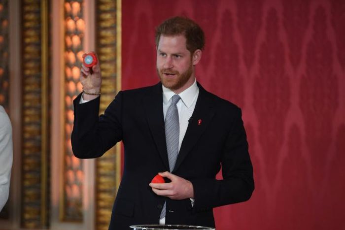 Prince Harry oversaw the Rugby League 2021 World Cup draw in his first public engagement since the bombshell announcement of his and wife Meghan quitting as full-time royals