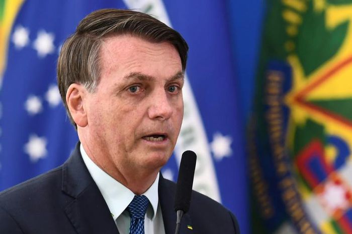 Brazilian President Jair Bolsonaro said restarting his country's economy amid the coronavirus outbreak 
"is a risk that I will take"