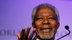 Former United Nations secretary general Kofi Annan