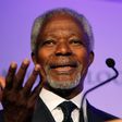 Former United Nations secretary general Kofi Annan