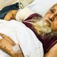 Former businessman Habibur Rahman in a hospital bed in Sylhet, Bangladesh. The septuagenarian has reunited with his family following a 48-year absence after a video was posted on Facebook