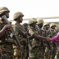 Nana Addo with the military