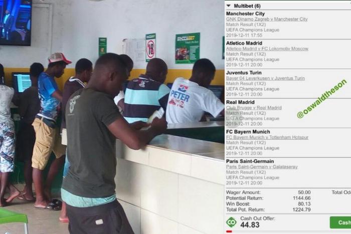 Twitter reacts to Oswald; the betting king in Ghana right now