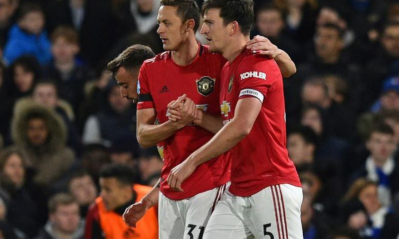 Manchester United captain Harry Maguire scored his first league for the club in the Chelsea victory