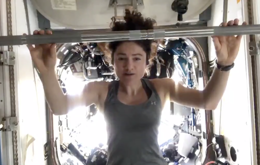 Here's How Astronauts Aboard the ISS Work Out