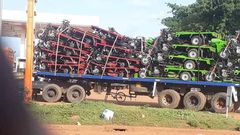 400 tricycles allegedly stolen