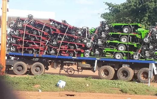 400 tricycles allegedly stolen