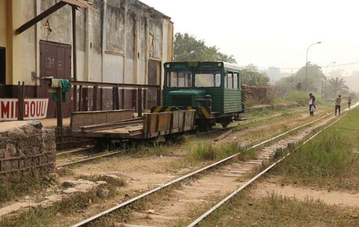 Freight traffic on the line between Brazzaville and Point-Noire was cut off by unrest after President Denis Sassou Nguesso's re-election