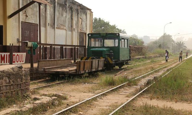 Freight traffic on the line between Brazzaville and Point-Noire was cut off by unrest after President Denis Sassou Nguesso's re-election