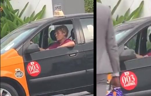 White woman turns taxi driver in Ghana ‘to earn a living’ (video)