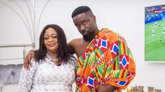 Sarkodie and mother
