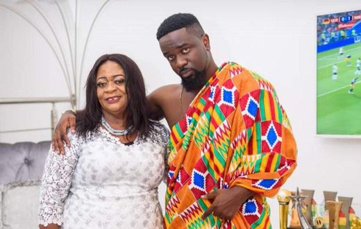 Sarkodie and mother