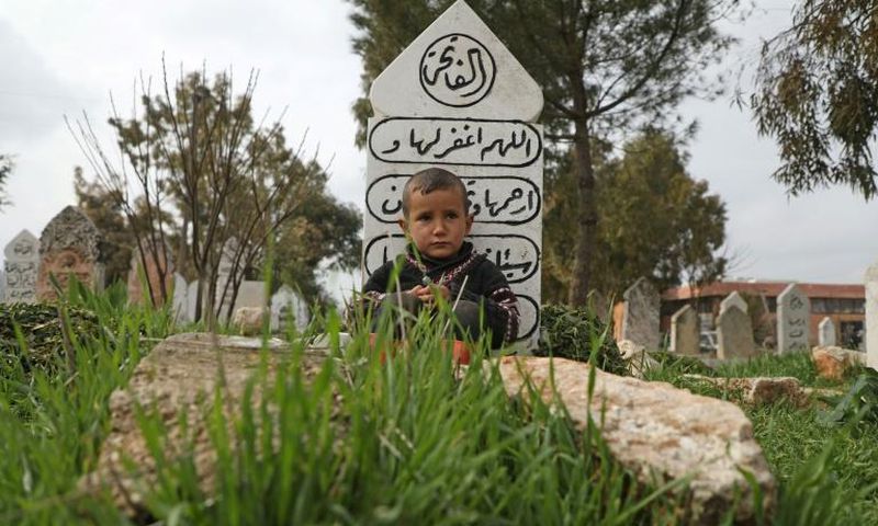 Children make up around 22,000 of the 384,000 people confirmed killed in nine years of war in Syria, according to the Syrian Observatory for Human Rights
