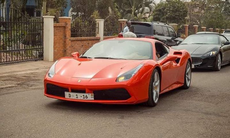 Photos:The fleet of cars spotted at Despite's son wedding