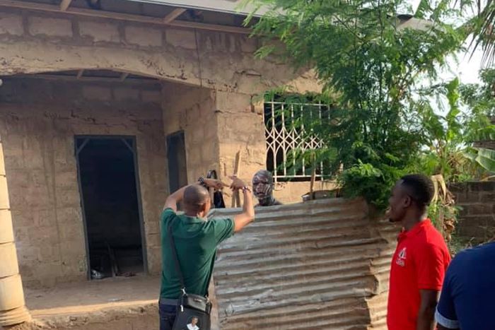 Francis Sosu's door-to-door campaign