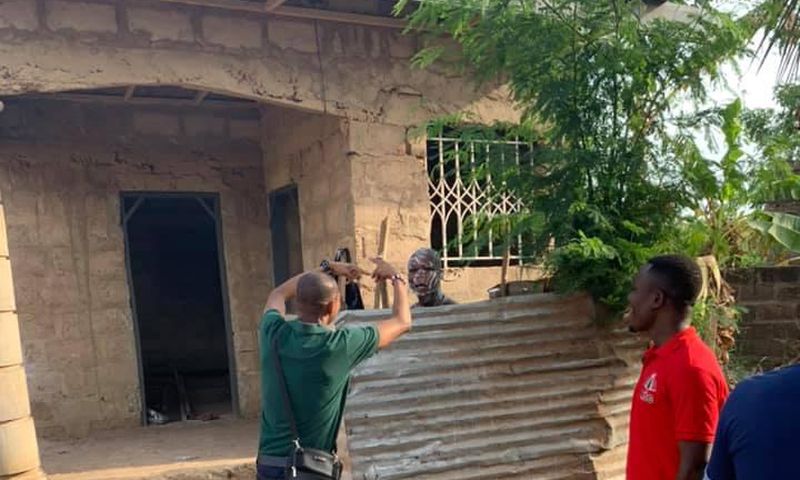 Francis Sosu's door-to-door campaign