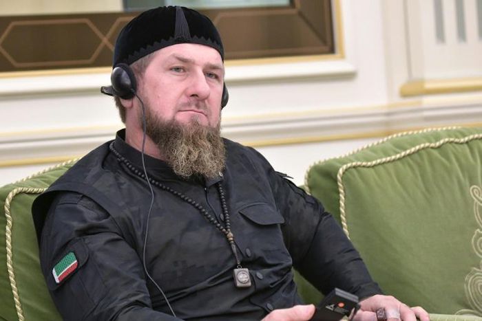 Chechnya's leadership, under Ramzan Kadyrov (pictured here), had been the target of criticism by Imran Aliev, whose mutilated body was found in the French city of Lille in January