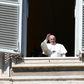 A glimpse of the pope after the livestream